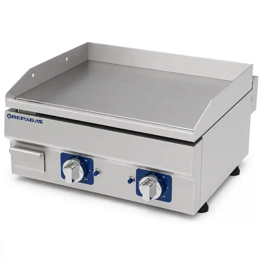 Plancha eléctrica profesional de hierro 60cm Serie 550 Repagas Plancha eléctrica profesional de hierro 60cm Serie 550 Repagas