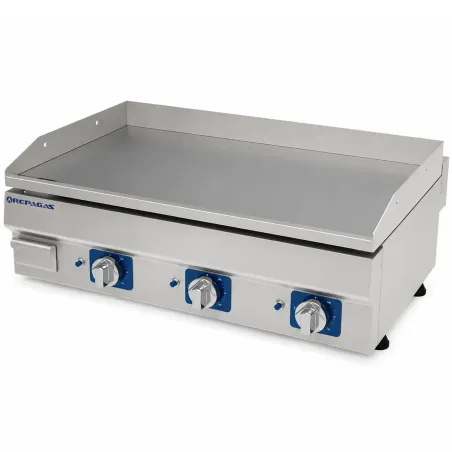 Plancha eléctrica profesional de hierro 90cm Serie 550 Repagas
