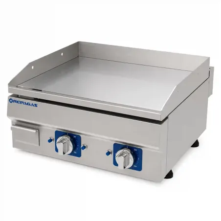 Professional 60 cm hard chrome electric griddle, Series 550 Repagas