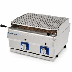 Barbacoa a gas profesional con briquetas 60cm Serie 550 Repagas