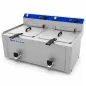 Friteuse électrique professionnelle avec 2 cuves, 10+10 litres, Série 550 Repagas Friteuse électrique professionnelle avec 2 cuves, 10+10 litres, Série 550 Repagas