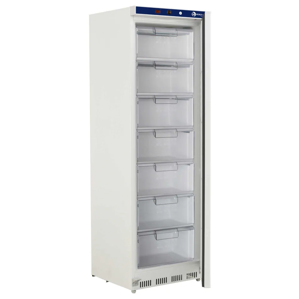 Congelador vertical industrial Worldmai 400 L amb 7 calaixos per a hostaleria professional