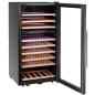 Vinoteca doble zona profesional 91 botellas 230 L con control digital 5-18°C
