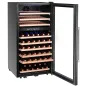Vinoteca doble zona profesional 91 botellas 230 L con control digital 5-18°C
