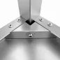 Commercial sink 1200x600 mm with dishwasher space and right-hand drainer WORLDMAI for foodservice