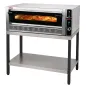 Forn de pizza professional de gas per a 6 pizzes de 30 cm amb base industrial