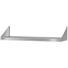 Étagère murale WORLDMAI 1400x400 en inox pour cuisines professionnelles