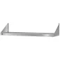 Estantería de pared industrial 1400x400 mm acero inoxidable WORLDMAI para hostelería