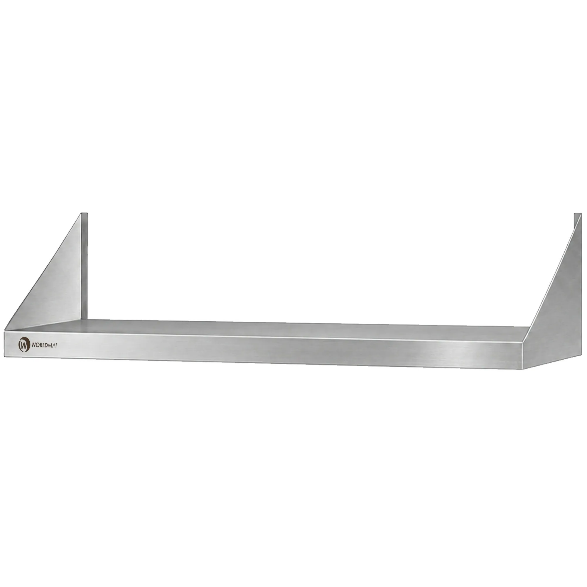 WORLDMAI 1000x400 stainless steel wall shelf for commercial kitchens