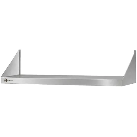 Étagère murale WORLDMAI 1000x400 en inox pour cuisines professionnelles