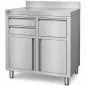 Commercial stainless steel coffee station cabinet 1000x600 mm WORLDMAI for hospitality