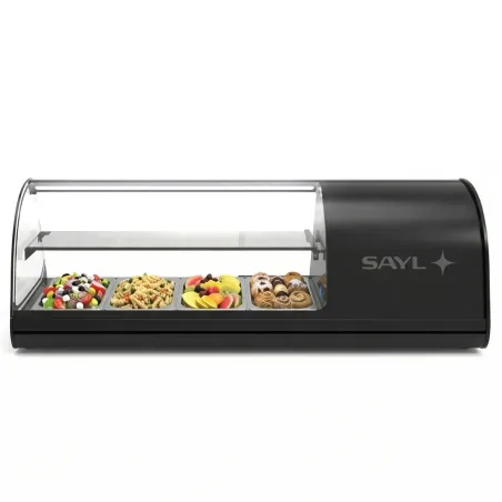 Vitrine réfrigérée tapas 2 niveaux 4–8 GN 1/3 avec éclairage LED