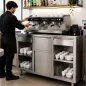 Moble cafeter industrial 1500x600 mm acer inoxidable WORLDMAI per a hostaleria Moble cafeter industrial 1500x600 mm acer inoxidable WORLDMAI per a hostaleria