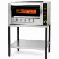 Horno de pizza a gas profesional para 4 pizzas de 30 cm con base industrial Horno de pizza a gas profesional para 4 pizzas de 30 cm con base industrial