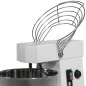 Industrial spiral dough mixer with fixed lid for catering Industrial spiral dough mixer with fixed lid for catering