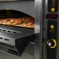 Horno de pizza a gas profesional doble para 12 pizzas de 30 cm Horno de pizza a gas profesional doble para 12 pizzas de 30 cm