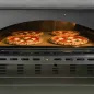 Horno de pizza a gas profesional doble para 12 pizzas de 30 cm Horno de pizza a gas profesional doble para 12 pizzas de 30 cm
