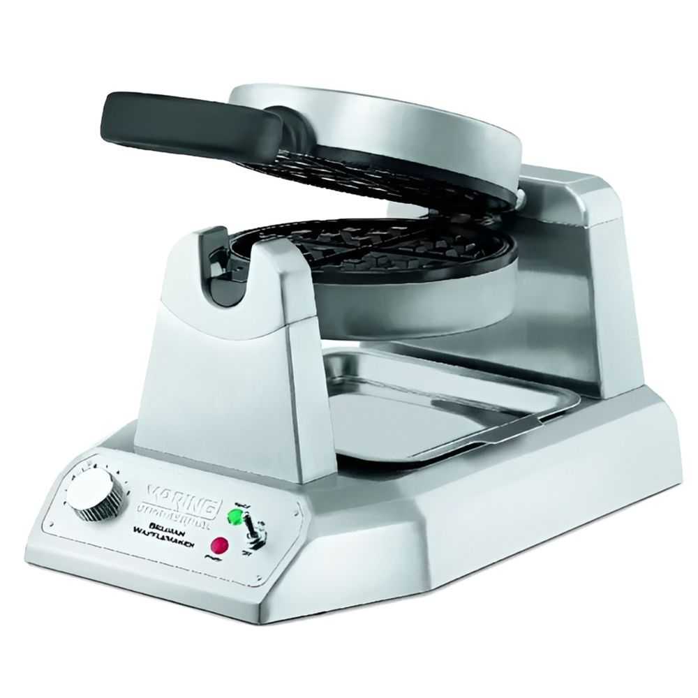 Gaufrier belge professionnel rotatif de 1035 W