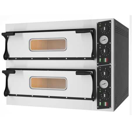 Four électrique professionnel pour 8 pizzas Ø32 cm Worldmai pour restauration