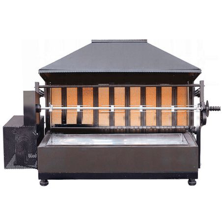 Asador de pollos de leña A1/5