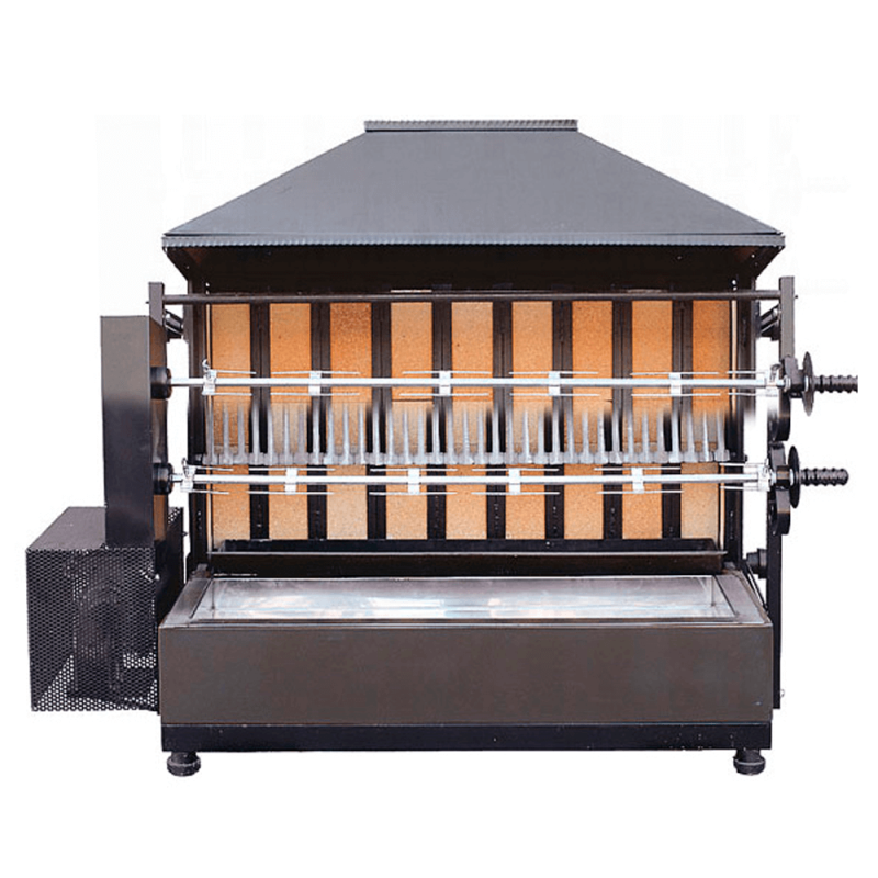 Rostidor de pollastres de llenya 2 espases Rostidor de pollastres de llenya 2 espases