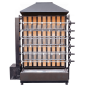 Professional Wood-Fired Chicken Rotisserie 6 Spits (30 Chickens Capacity) Professional Wood-Fired Chicken Rotisserie 6 Spits (30 Chickens Capacity)