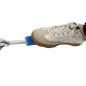 Grifo de pedal para lavamanos 1 agua fría con instalación a suelo Grifo de pedal para lavamanos 1 agua fría con instalación a suelo