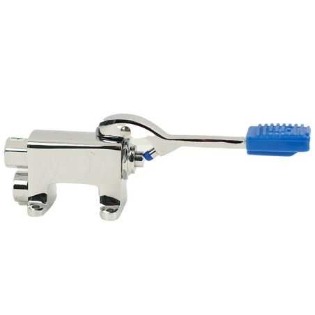 Grifo de pedal para lavamanos 1 agua fría con instalación a suelo
