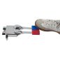 Commercial 2-pedal tap for hand wash basin, hot and cold water, floor-mounted Commercial 2-pedal tap for hand wash basin, hot and cold water, floor-mounted