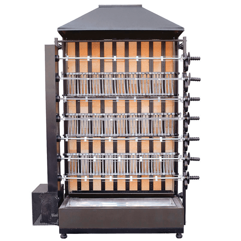 Rostidor de pollastres de llenya 7 espases Rostidor de pollastres de llenya 7 espases