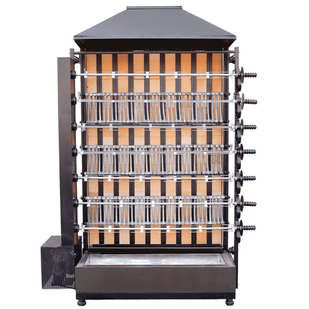 Rostidor de pollastres de llenya A7 / 35