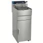Friteuse électrique professionnelle sur pied 10 L 6 kW avec robinet de vidange Friteuse électrique professionnelle sur pied 10 L 6 kW avec robinet de vidange
