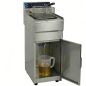 Fregidora elèctrica professional de peu 10 L 6 kW amb aixeta de buidatge Fregidora elèctrica professional de peu 10 L 6 kW amb aixeta de buidatge