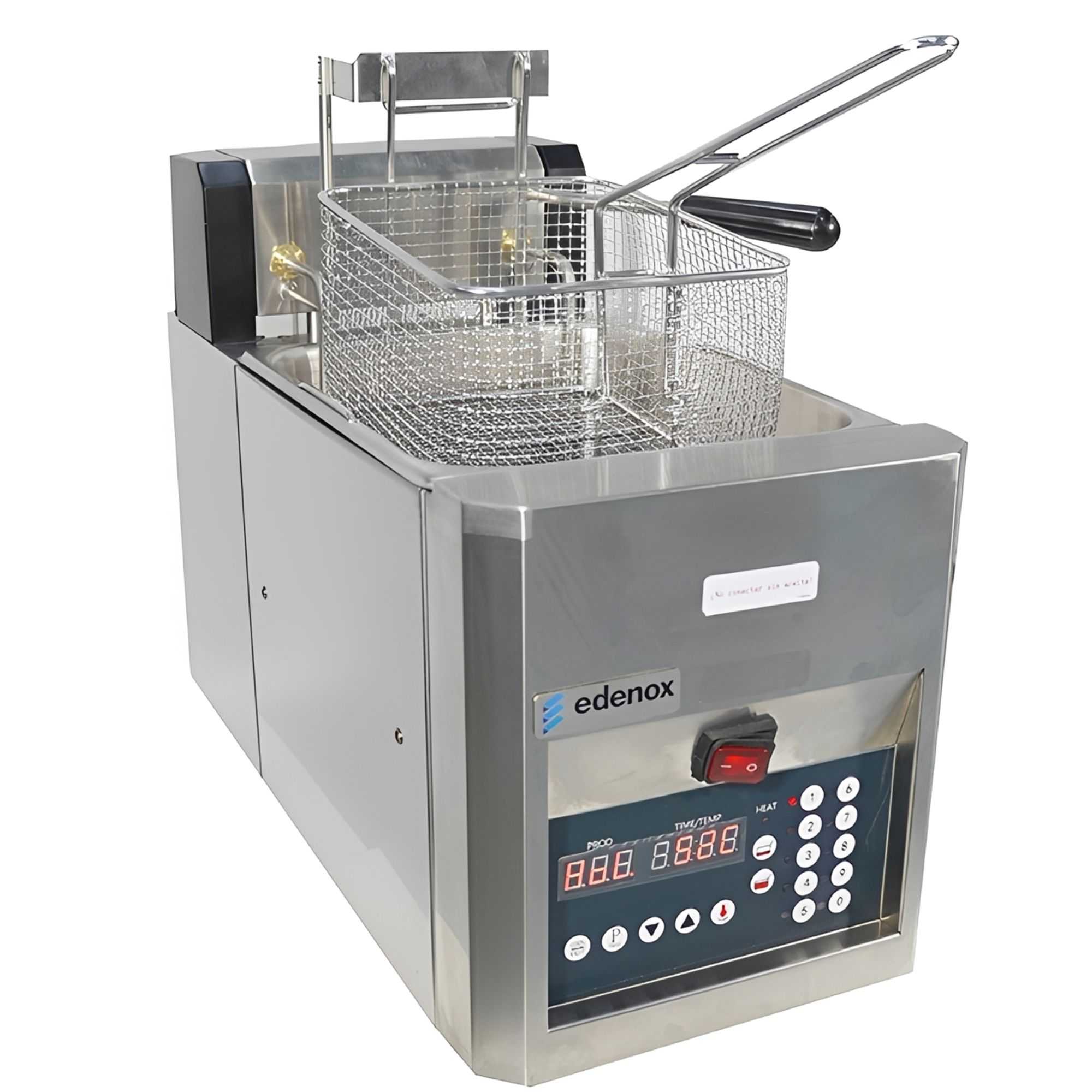 Fregidora elèctrica professional de sobretaula 5 L amb cistella automàtica 3,2 kW