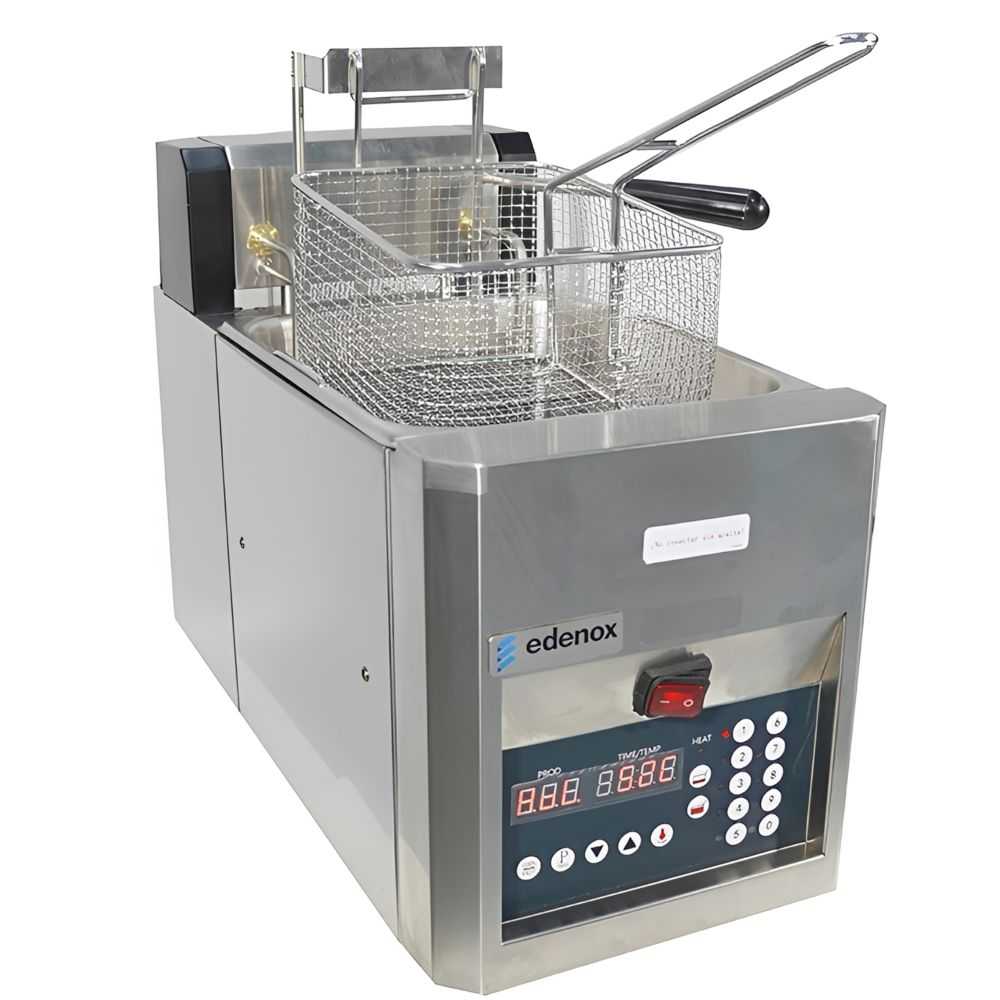 Fregidora elèctrica professional de sobretaula 5 L amb cistella automàtica 3,2 kW Fregidora elèctrica professional de sobretaula 5 L amb cistella automàtica 3,2 kW