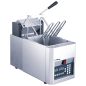 Freidora eléctrica de sobremesa industrial 5 L con cesta automática 3,2 kW Freidora eléctrica de sobremesa industrial 5 L con cesta automática 3,2 kW