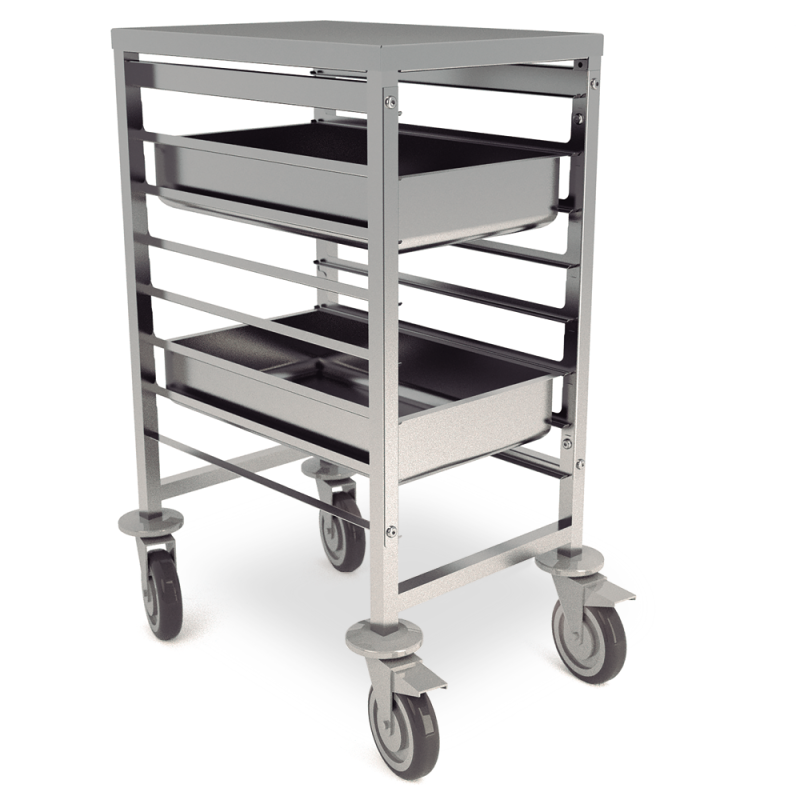 Carro gastronorm baix GN 1/1