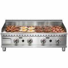 Plancha a gas industrial 100x40 cm de sobremesa Worldmai