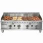 Plancha a gas industrial 100x40 cm de sobremesa Worldmai