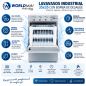 Commercial glasswasher WORLDMAI 35X35 with drain pump Commercial glasswasher WORLDMAI 35X35 with drain pump