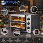 Horno eléctrico profesional de 2 cámaras para 2 pizzas de 40 cm Worldmai Horno eléctrico profesional de 2 cámaras para 2 pizzas de 40 cm Worldmai