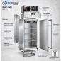 Armoire Réfrigérée Professionnelle INOX GN 2/1 Worldmai