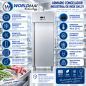 Armario Congelador Industrial de INOX GN 2/1 Worldmai