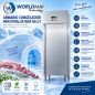 Armario Congelador Industrial de INOX GN 2/1 Worldmai
