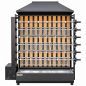 Professional Wood-Fired Chicken Rotisserie 6 Spits 36 Chickens Worldmai Professional Wood-Fired Chicken Rotisserie 6 Spits 36 Chickens Worldmai