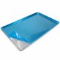 Pack de 10 Bandejas lisas de aluminio embutidas 60x40 cm para panadería Pack de 10 Bandejas lisas de aluminio embutidas 60x40 cm para panadería