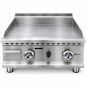 Plancha professionnelle à gaz 60x40 cm de comptoir Worldmai