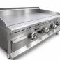 Planxa professional de gas 100x40 cm de sobretaula Worldmai Planxa professional de gas 100x40 cm de sobretaula Worldmai