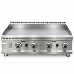 Plancha professionnelle à gaz 100x40 cm de comptoir Worldmai