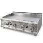 Plancha professionnelle à gaz 100x40 cm de comptoir Worldmai